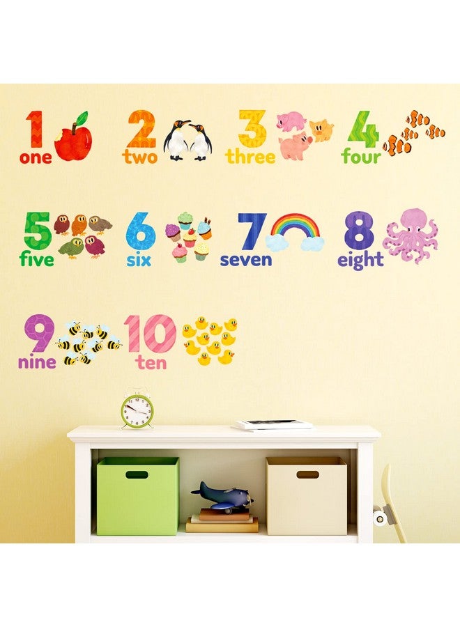Decowall Ds62020 Numbers Wall Stickers Wall Decals Peel And Stick Removable Wall Stickers For Kids Nursery Bedroom Living Room - Image 3