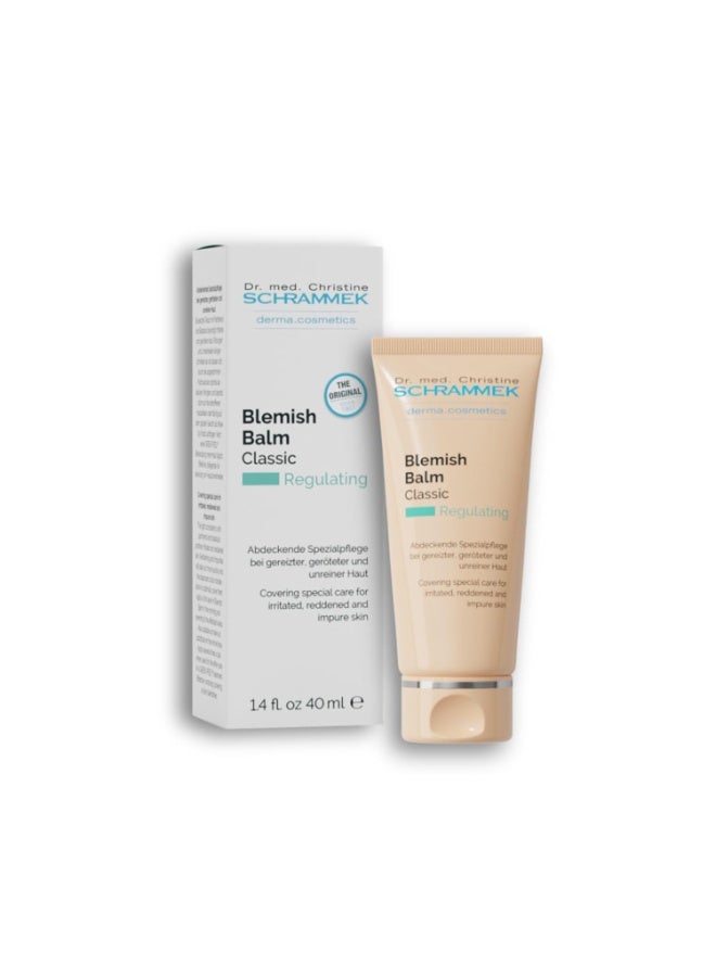 Schrammek Blemish Balm Light 14 fl oz Covering Special Care for Irritated Reddened Impure Skin The Original since 1967 BB Cream Tinted Face Moisturizer Facial Skin Care Dr - Image 1