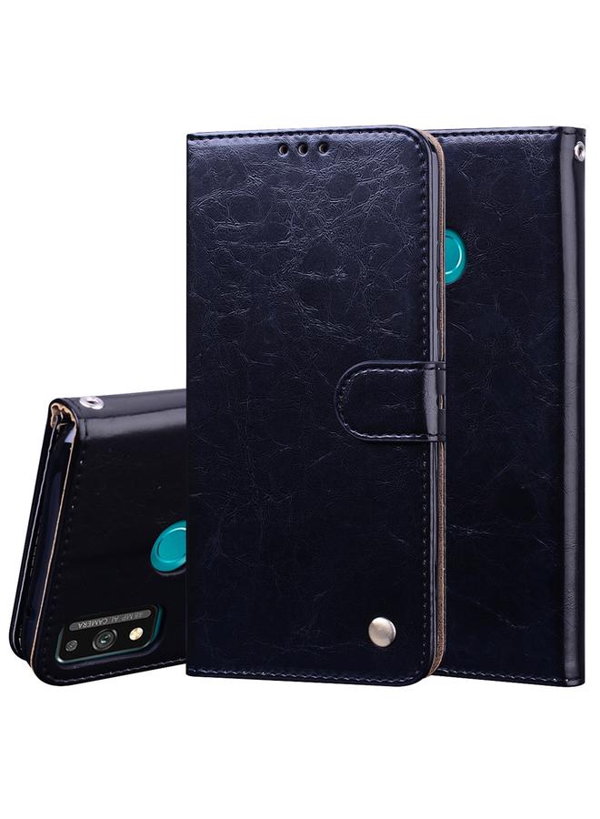 S-TOP Case For Huawei Honor 9X Lite Business Style Oil Wax Texture Horizontal Flip Leather Case with Holder & Card Slots & Wallet - Image 1