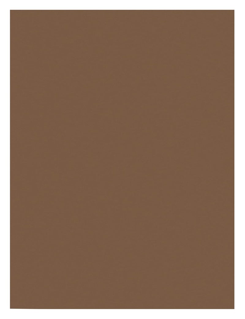 Prang (Formerly SunWorks) Construction Paper, Brown, 9" x 12", 100 Sheets - Image 1