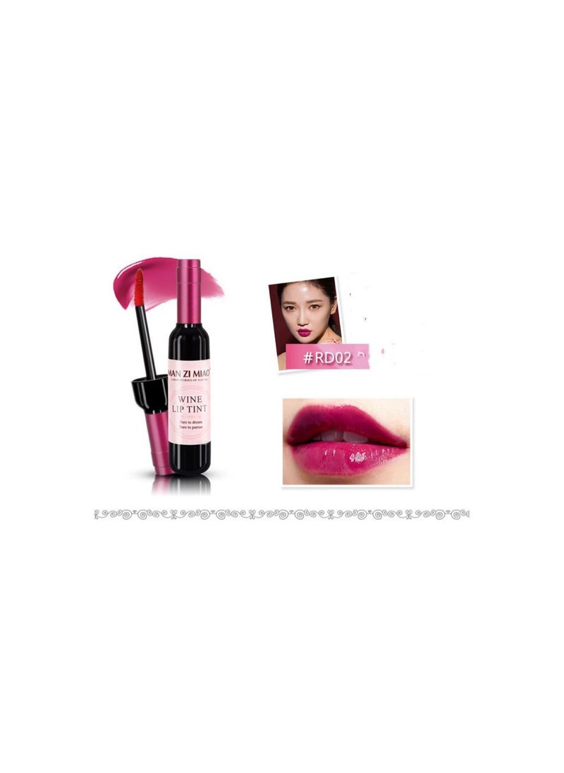 Man Zi Miao - Man Zi Miao Lip Tint  Lipgloss Waterproof Bottle Style Set Long-lasting Not Easy To Fade - Image 1