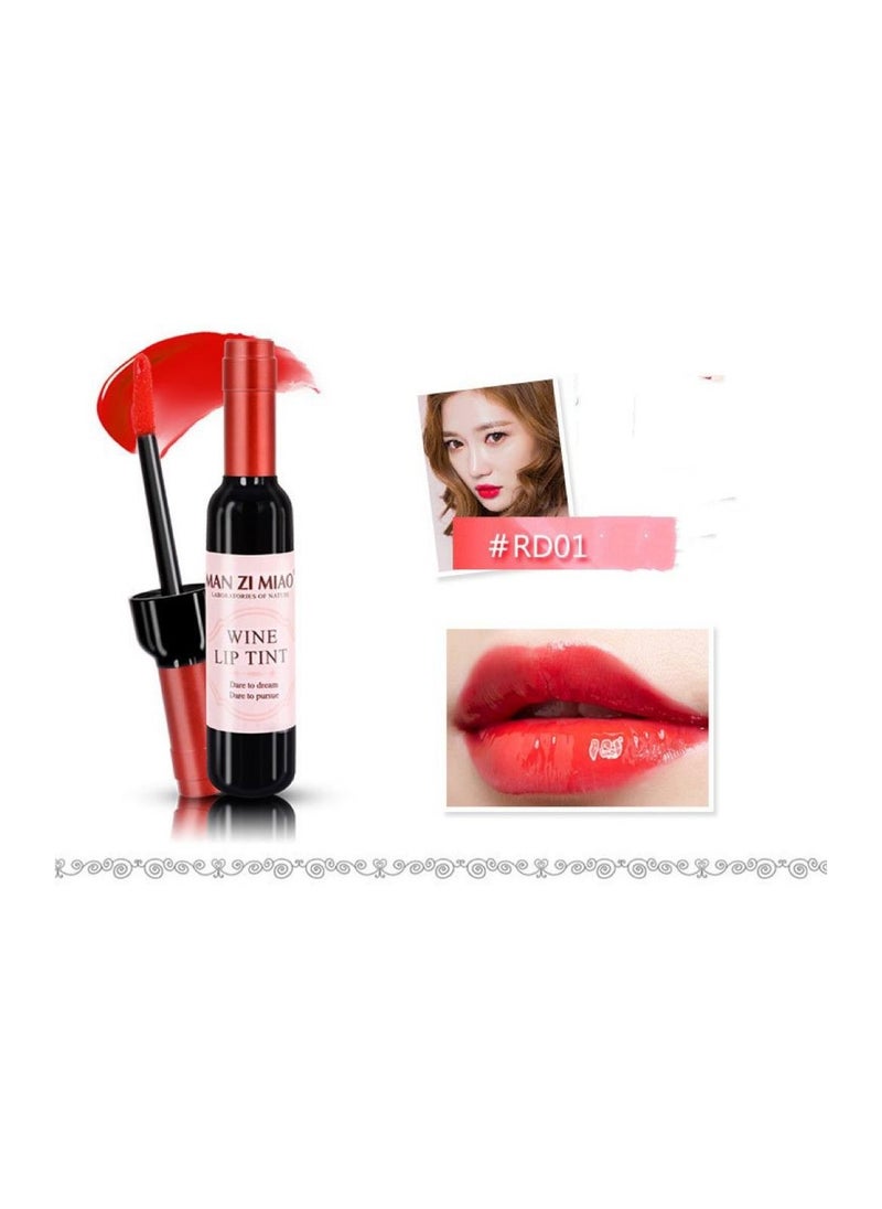 Man Zi Miao - Man Zi Miao Lip Tint  Lipgloss Waterproof Bottle Style Set Long-lasting Not Easy To Fade - Image 1