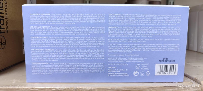 FRAMESI Morphosis Reinforcing Activator, Treatment for Thinning Hair and Oily Scalp - Image 3