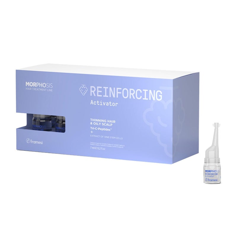 FRAMESI Morphosis Reinforcing Activator, Treatment for Thinning Hair and Oily Scalp - Image 1