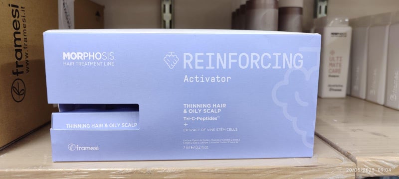 FRAMESI Morphosis Reinforcing Activator, Treatment for Thinning Hair and Oily Scalp - Image 2