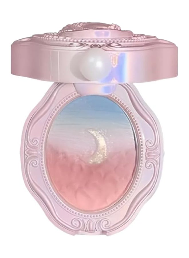 Oil Painting Series Relief Gradient Blusher Natural Nude Makeup Blush 6.8g (786 Powder Muticolor)