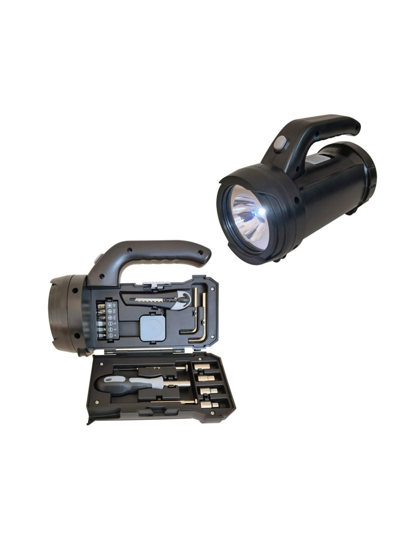 مصباح يدوي أدى ضوء ، ضوء المحمولة ، فلاش ، أدوات دقيقة ، الدقة مفك البراغي مجموعة 17 في 1 مجموعة الأدوات المنزلية ، مجموعة أدوات ، أدوات الصيانة ، صيانة المنزل والتشغيل ، انقطاع التيار الكهربائي ، ا - Image 1