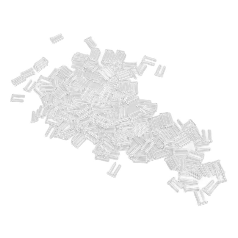 Rimless Glasses Compression Sleeves: Clear Robust Plastic - Secure Fit For Thick And Thin Frames, Easy Installation For Eyeglass Repair & Maintenance - Image 3