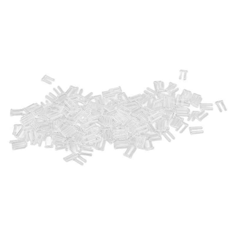 Rimless Glasses Compression Sleeves: Clear Robust Plastic - Secure Fit For Thick And Thin Frames, Easy Installation For Eyeglass Repair & Maintenance - Image 4