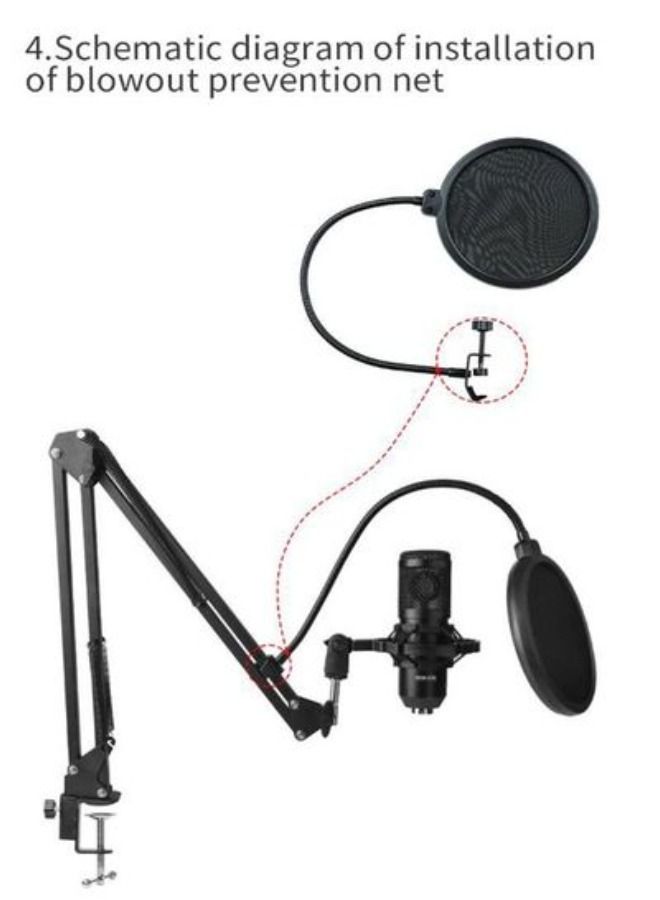 9-Piece Sound Card Microphone Set For Live Broadcast - Image 3