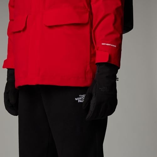 The North Face Mens Apex Etip Glove Touchscreen Compatible Water Repellent Finish Fleece Tricot Lining TNF Black Small - Image 3
