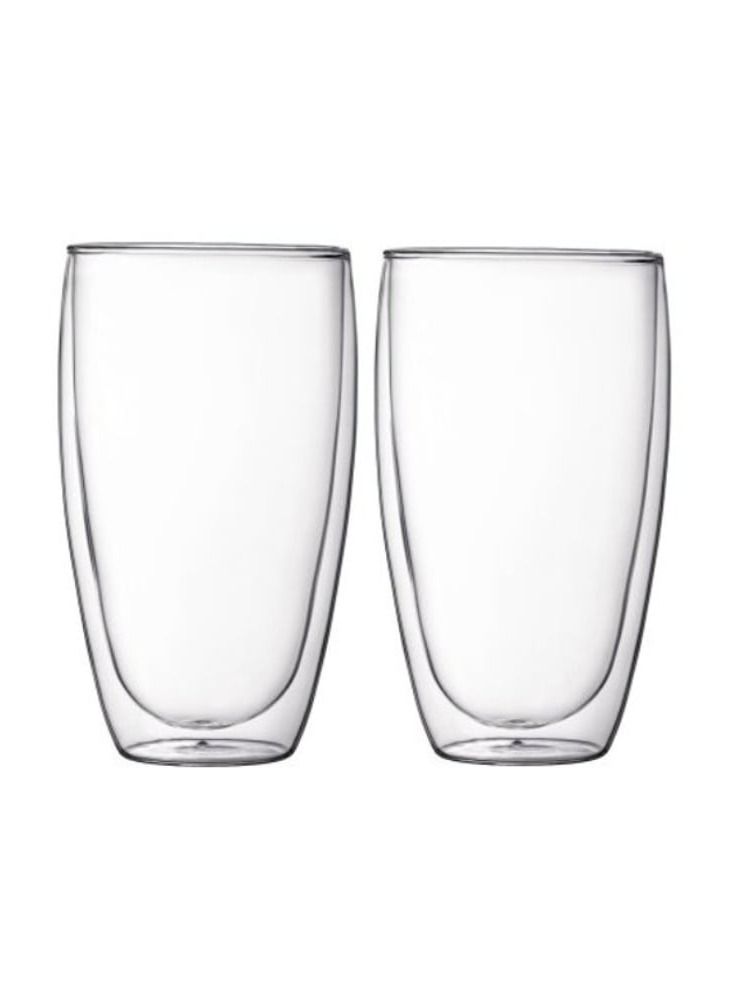 bodum Set of 2 Pavina Double Wall Glass, - Image 3