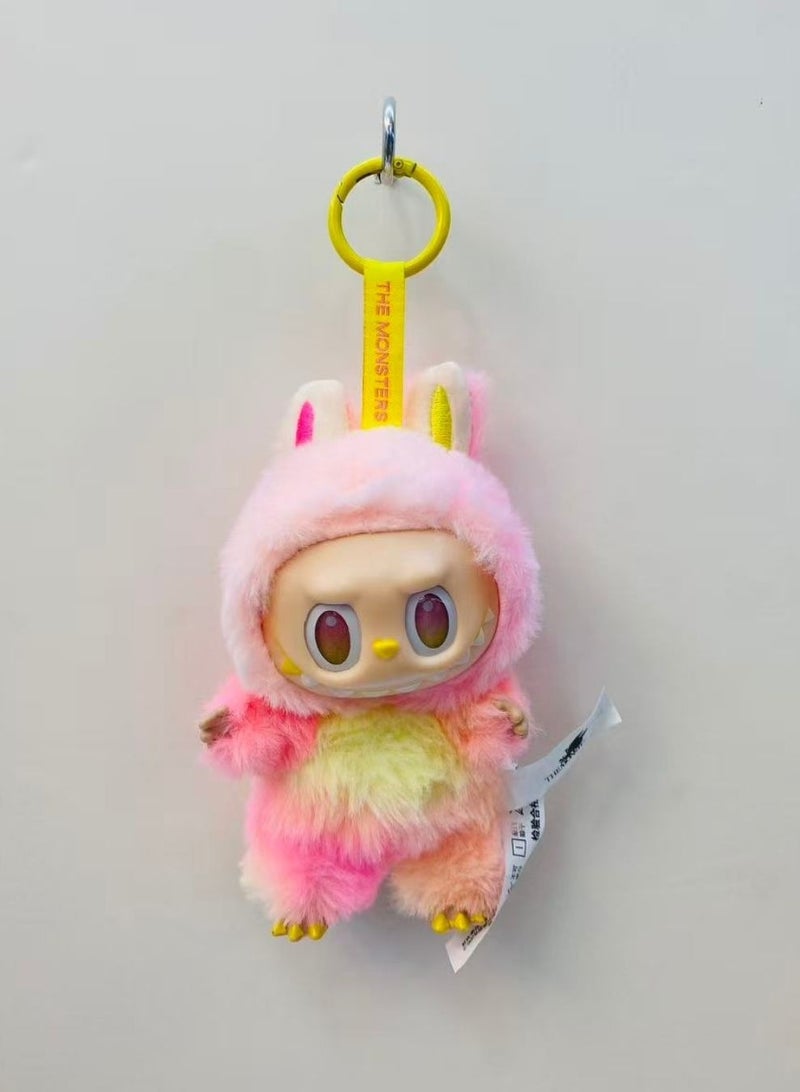 صندوق المفاجآت لابوبو - سلسلة الطاقة الكبيرة تمثال بلاستيكي محشو، دمية لابوبو الأصلية القابلة للجمع، هدية سلسلة مفاتيح سرية، الولاء - Image 2