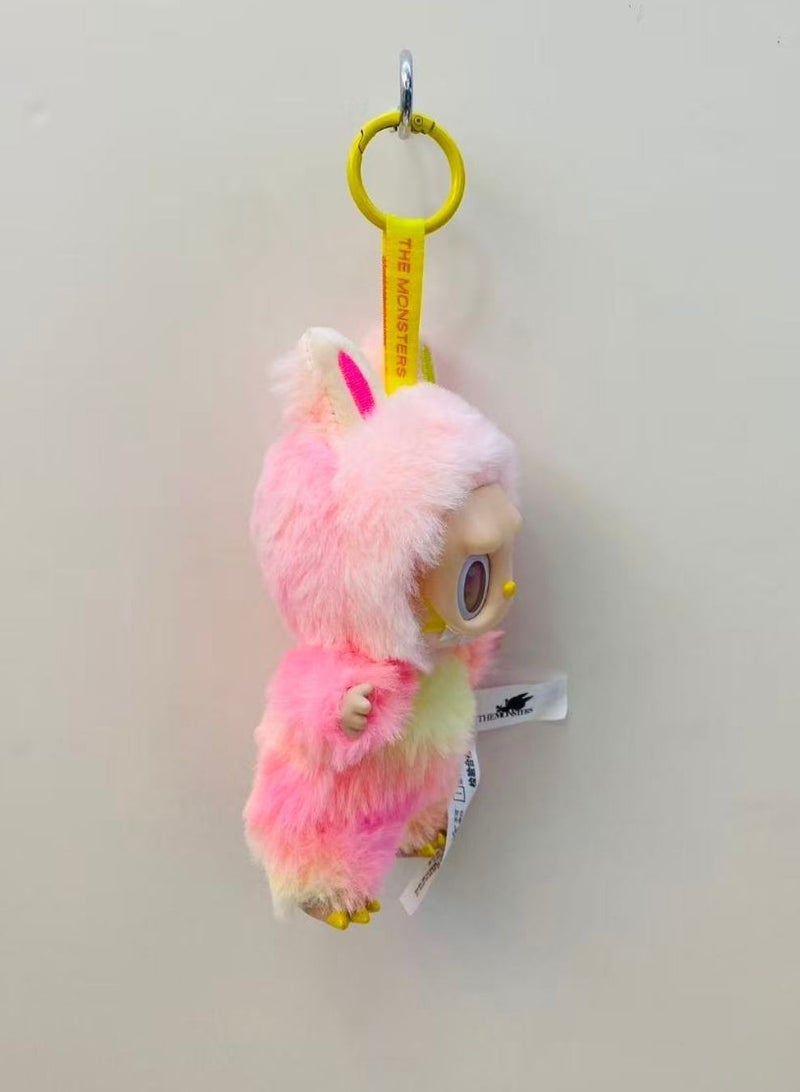 صندوق المفاجآت لابوبو - سلسلة الطاقة الكبيرة تمثال بلاستيكي محشو، دمية لابوبو الأصلية القابلة للجمع، هدية سلسلة مفاتيح سرية، الولاء - Image 3