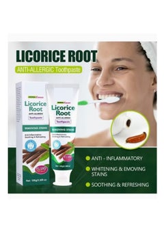 Herbal 2 Piece Set Licorice Root Whitening Toothpaste 2 X 100 g  - Image 2