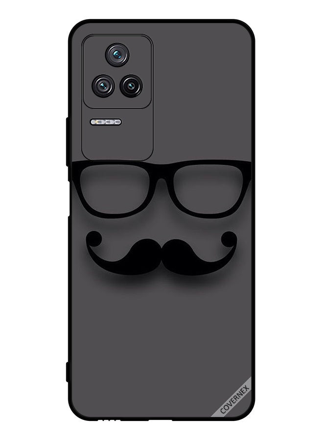 Covernex Protective Case Cover For Xiaomi Redmi K40S Glass & Mustache - Image 1