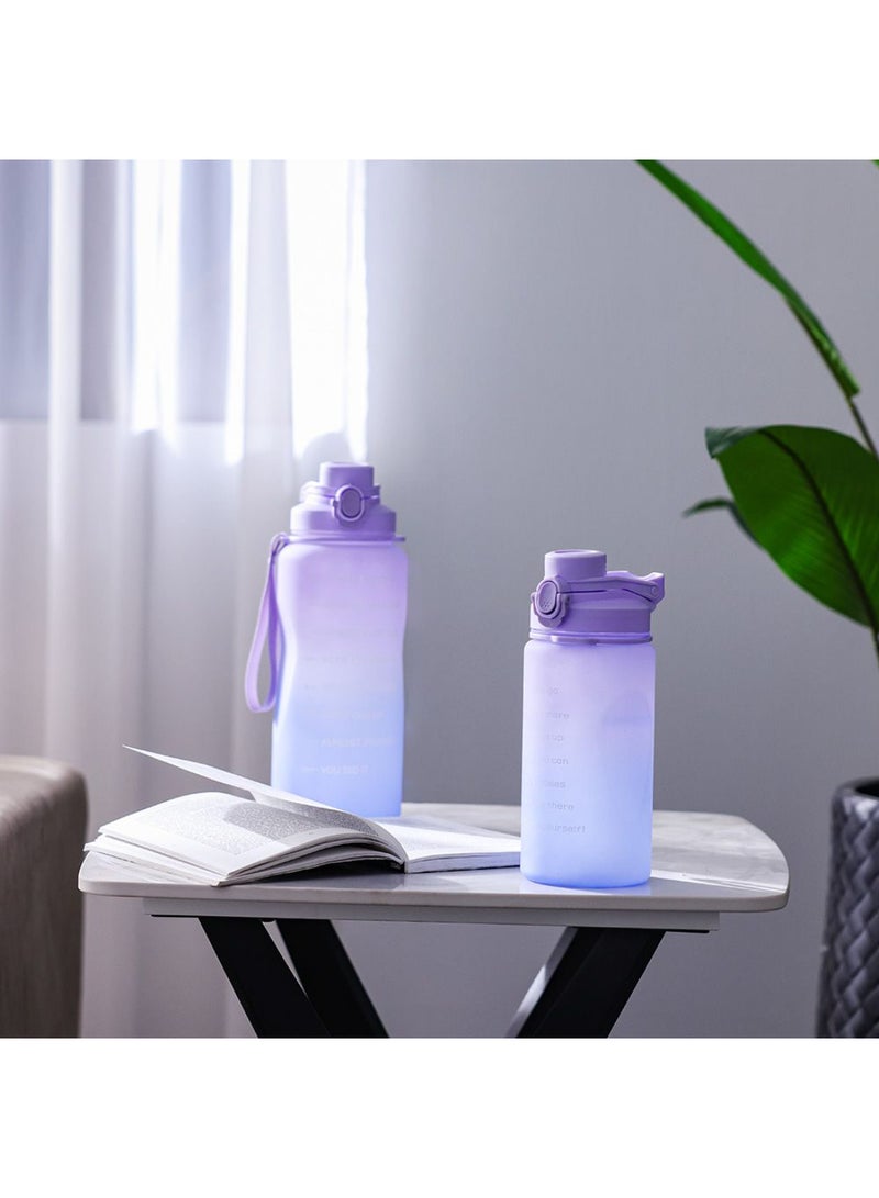 DANUBE HOME Alpine Aqua Gym Bottle – Durable, Leak-Proof Water Bottle for Fitness, Gym, and Outdoor Use – BPA-Free, Reusable Sports Hydration Bottle for Active Lifestyle L9.5xW24.5Cm 1200ml Purple - Image 4