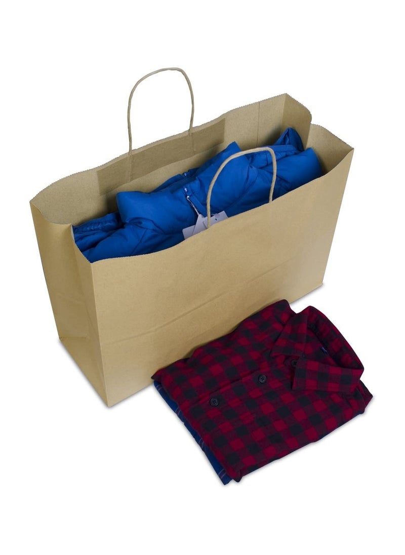Generic - 25 Pcs Brown Kraft Paper Bag/ 46*49*16 cm - Image 1