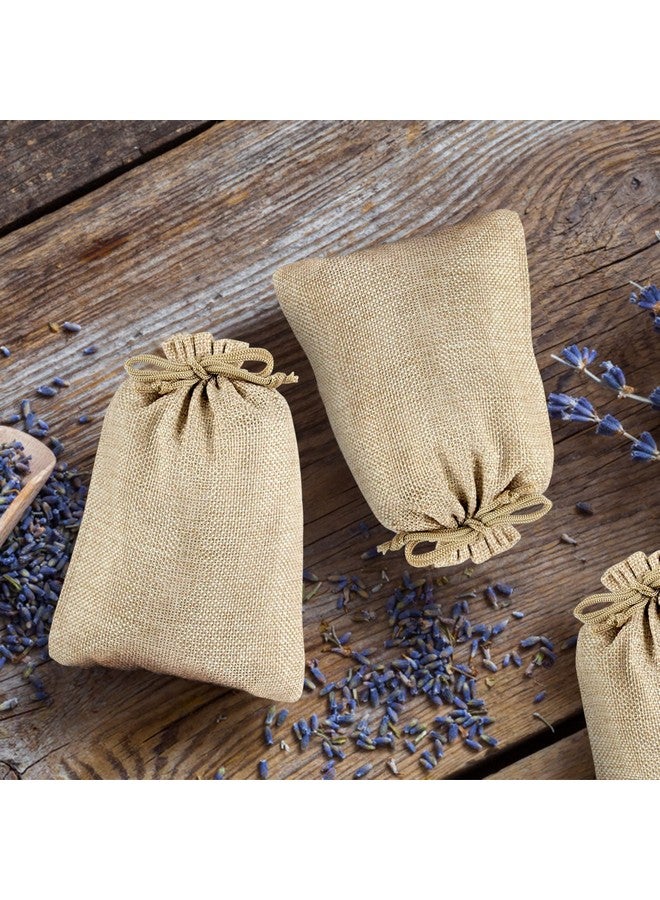 ANPHSIN 75 Pcs Small Burlap Gift Bags With Drawstring 5.4" X 3.7" Burlap Favor Sacks Mini Gift Wrapping Bags For Wedding Baby Shower Classmates Festival Party Favors Diy Craft - Image 3