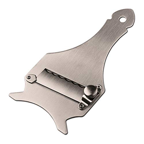 Wenplus Professional Stainless Steel Truffle Slicer with Adjustable Blade, Truffle Cutter Cheese Scraper Chocolate Shaver Vegetable Peeler(A) - Image 1