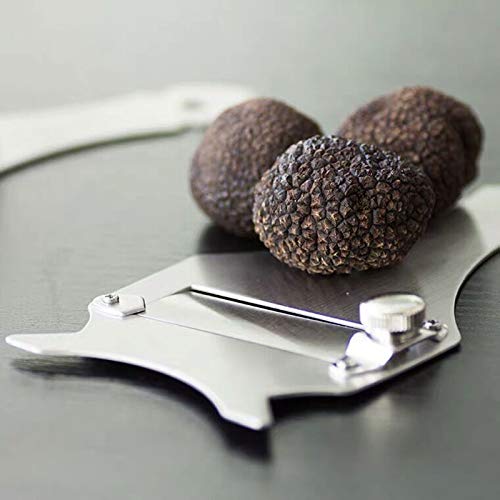 Wenplus Professional Stainless Steel Truffle Slicer with Adjustable Blade, Truffle Cutter Cheese Scraper Chocolate Shaver Vegetable Peeler(A) - Image 4