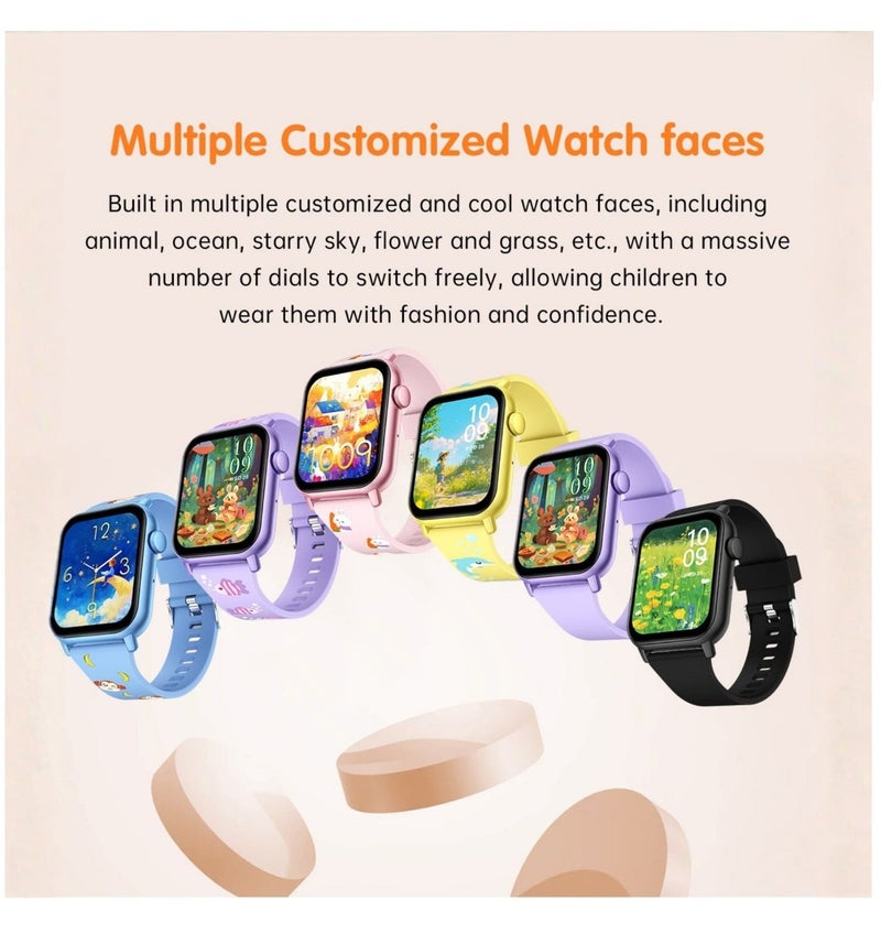 NEXORX Kids Smart Watch with Games & Camera | Best Gift for Boys & Girls | Easy Touch Screen | NEXORX KiddoTime (Purple) - Image 3