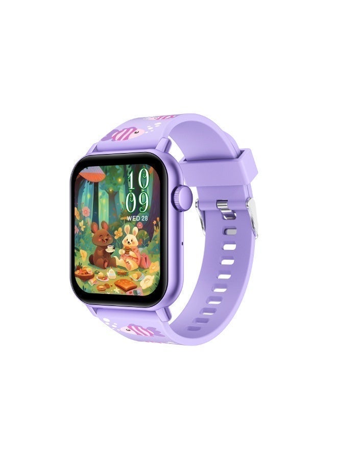 NEXORX Kids Smart Watch with Games & Camera | Best Gift for Boys & Girls | Easy Touch Screen | NEXORX KiddoTime (Purple) - Image 1