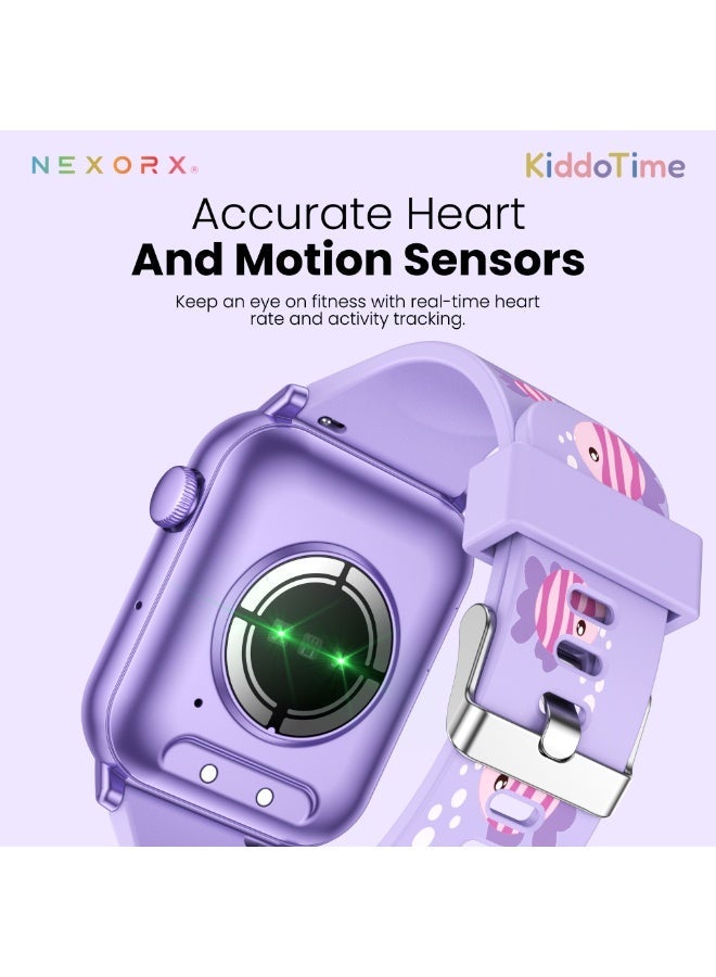 NEXORX Kids Smart Watch with Games & Camera | Best Gift for Boys & Girls | Easy Touch Screen | NEXORX KiddoTime (Purple) - Image 5