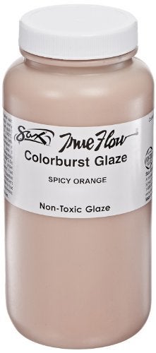 Sax True Flow Colorburst Glaze, Spicy Orange, 1 Pint - 1430110 - Image 1