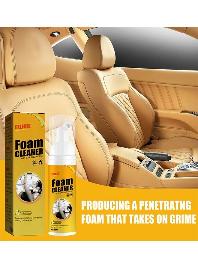 Foam Cleaner For Car And House 30ml,Decontamination And Sterilization Glazing Maintenance Without Injuryto Hands Or Articles, Safe And Fast,Create Penetrating Foam To Absorb Hidden Dirt