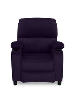 Cinematic Velvet Upholstered Classic Recliner Chair With Bed Mode - Dark Purple - 90x95x80cm - pzsku/ZE8AD4FE0FDB08783CF38Z/45/_/1720259788/3d5d7b27-9a54-41d8-8bb8-55c1843d3afa