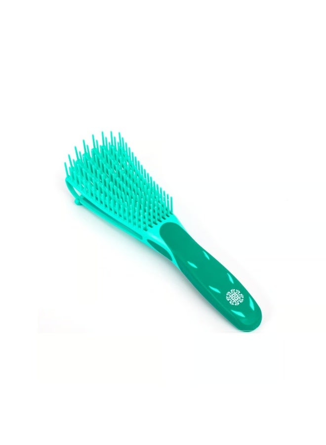 Arganicare Detangling Hair Brush Teal - Image 1
