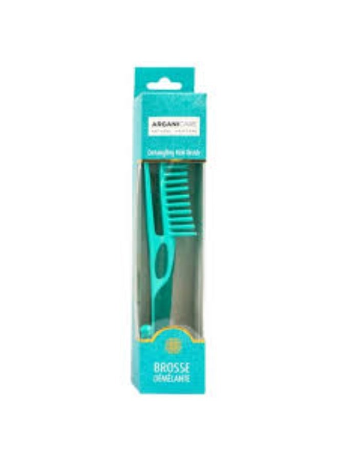 Arganicare Detangling Hair Brush Teal - Image 2