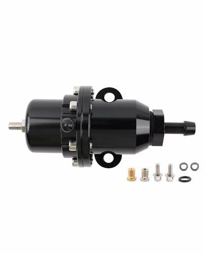 ZZDSNJ 25300BK Fuel Pressure Regulator Compatible with 19862001 Civic Integra Del Sol B16A B18C D16 Replace 25300BK - Image 1