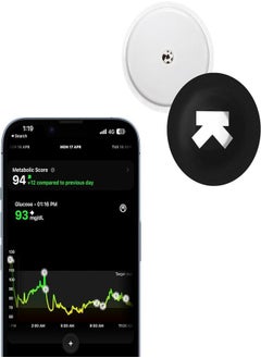 ULTRAHUMAN Ultrahuman M1 Live | Smart Glucose Monitoring via App | Enhance your lifestyle, optimise your diet and fuel your workouts | 24/7 Glucose Monitoring with advanced Freestyle Libre 2 CGM Sensors (1 CGM)  - Image 1