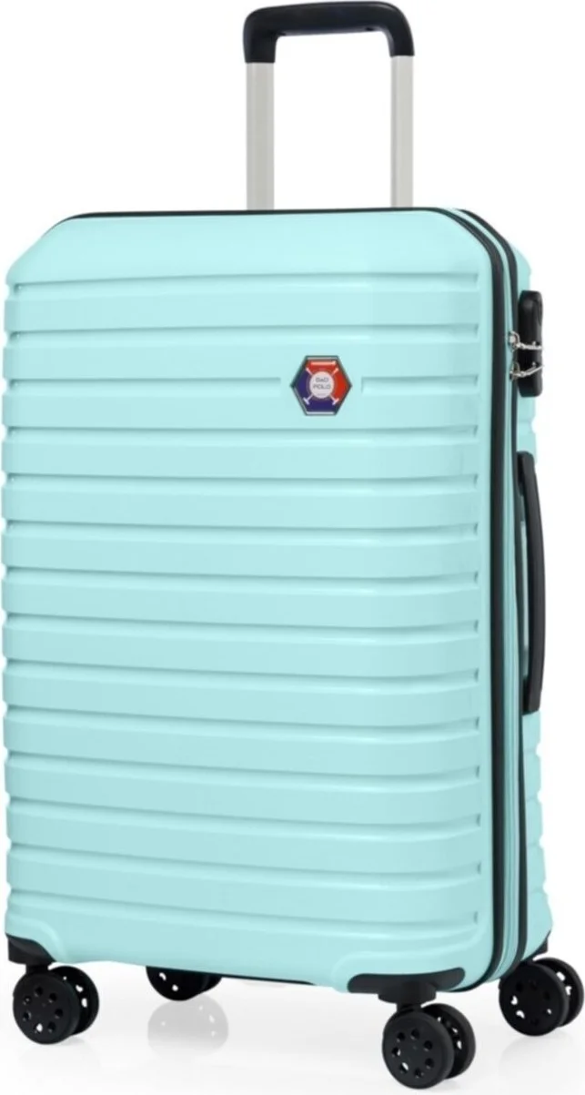 Esbuik G&d Polo Suitcase PP Injection 3-Piece Suitcase Travel Set - Model 400.07 Water Green