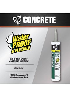 Dap Waterproof Concrete Siliconized Filler and Weather Tight Sealant Grey 300 ml 18096  - Image 4