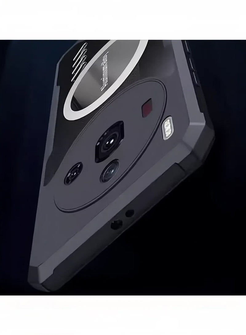 general Magnetic Case Compatible with ZTE Nubia Z60S Pro Shockproof Magnetic Casing Bumper Graphene Heat Dissipation Phone Back Cover For Nubia Z60S Pro - Image 5