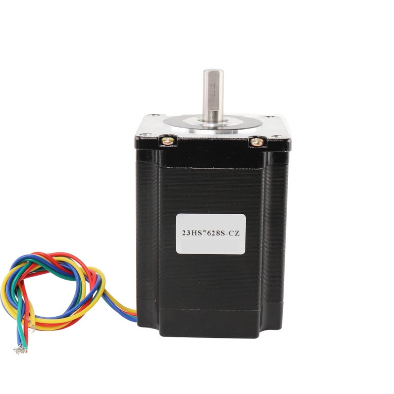 محرك خطوي Nema 23 57HS76 CZ 8 2 8A 189N Cm 4 أسلاك 76mm مخرج سفلي ثقب مغناطيسي - Image 5