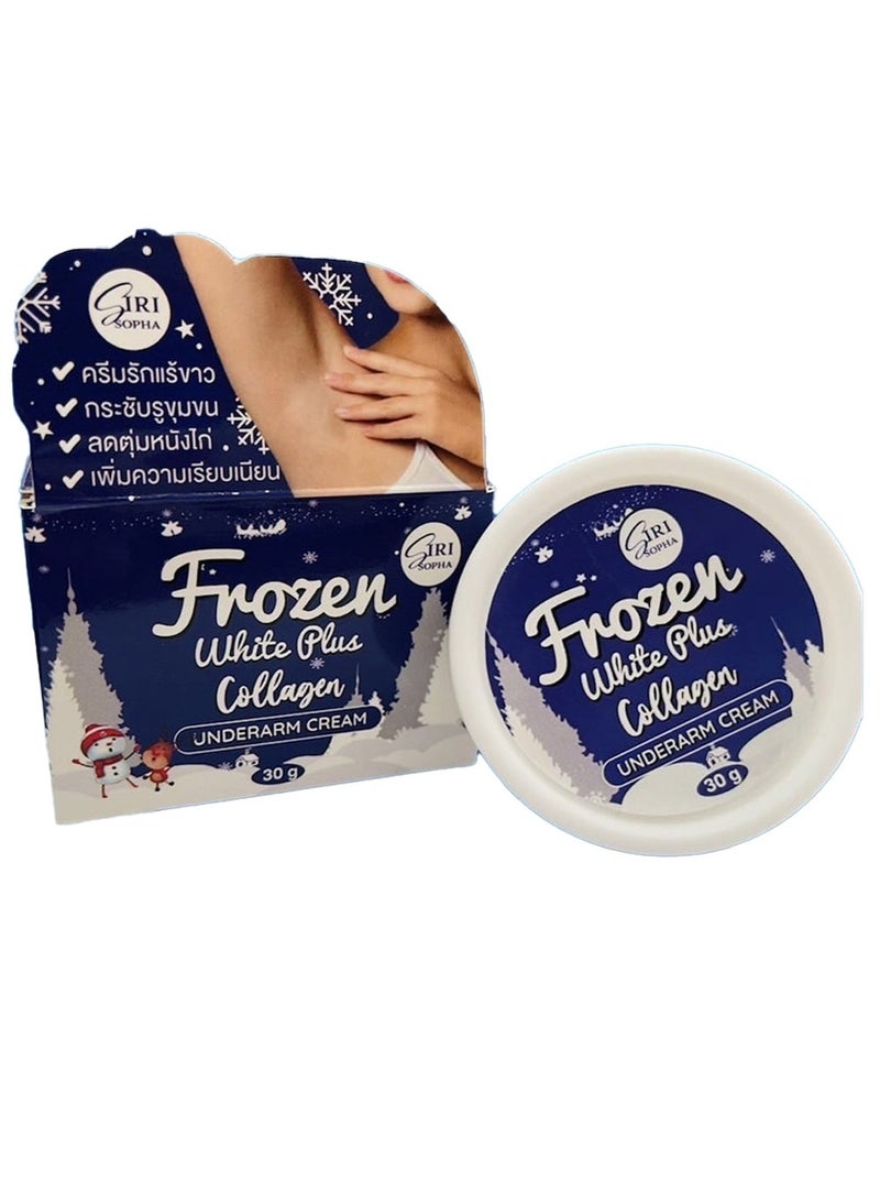 Frozen Collagen Frozen White Plus Collagen Underarm Cream - 30g - Image 1