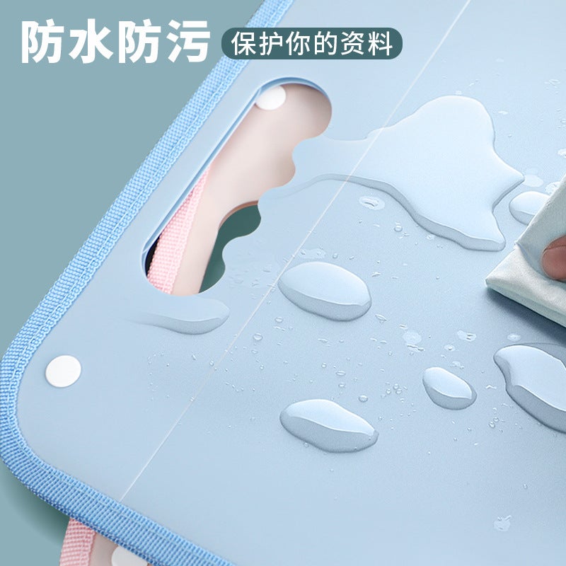Wen Gu 13 Into The Vertical Portable Organ Folder Student Multi-Layer Test Paper Storage Bag Classification Organ Folder - Image 5