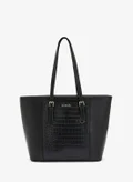 Khizana Croc Panel Tote Bag
