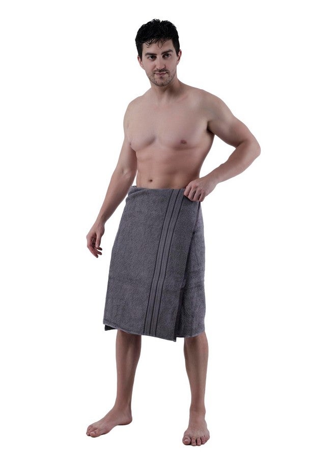 Dollar Bath Towel Cotton Soft, Large Size, 100% Cotton Towel - Highly Absorbent Size (75 X 150 Cm) for Men's and Women's 1 Piece Bath Towel (Stone Grey) - Image 4