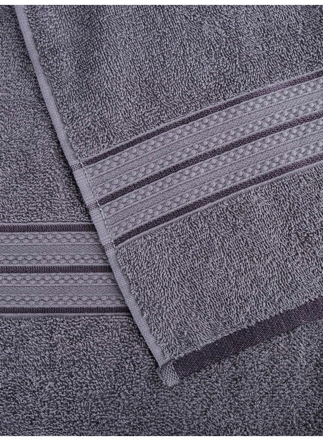 Dollar Bath Towel Cotton Soft, Large Size, 100% Cotton Towel - Highly Absorbent Size (75 X 150 Cm) for Men's and Women's 1 Piece Bath Towel (Stone Grey) - Image 3