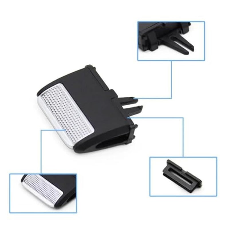 MKVAXR Dashboard Air Vent Clip for Mercedes-Benz W167 GLS GLE 350 400 450 500 580 (2020-2022) - Black - Image 4