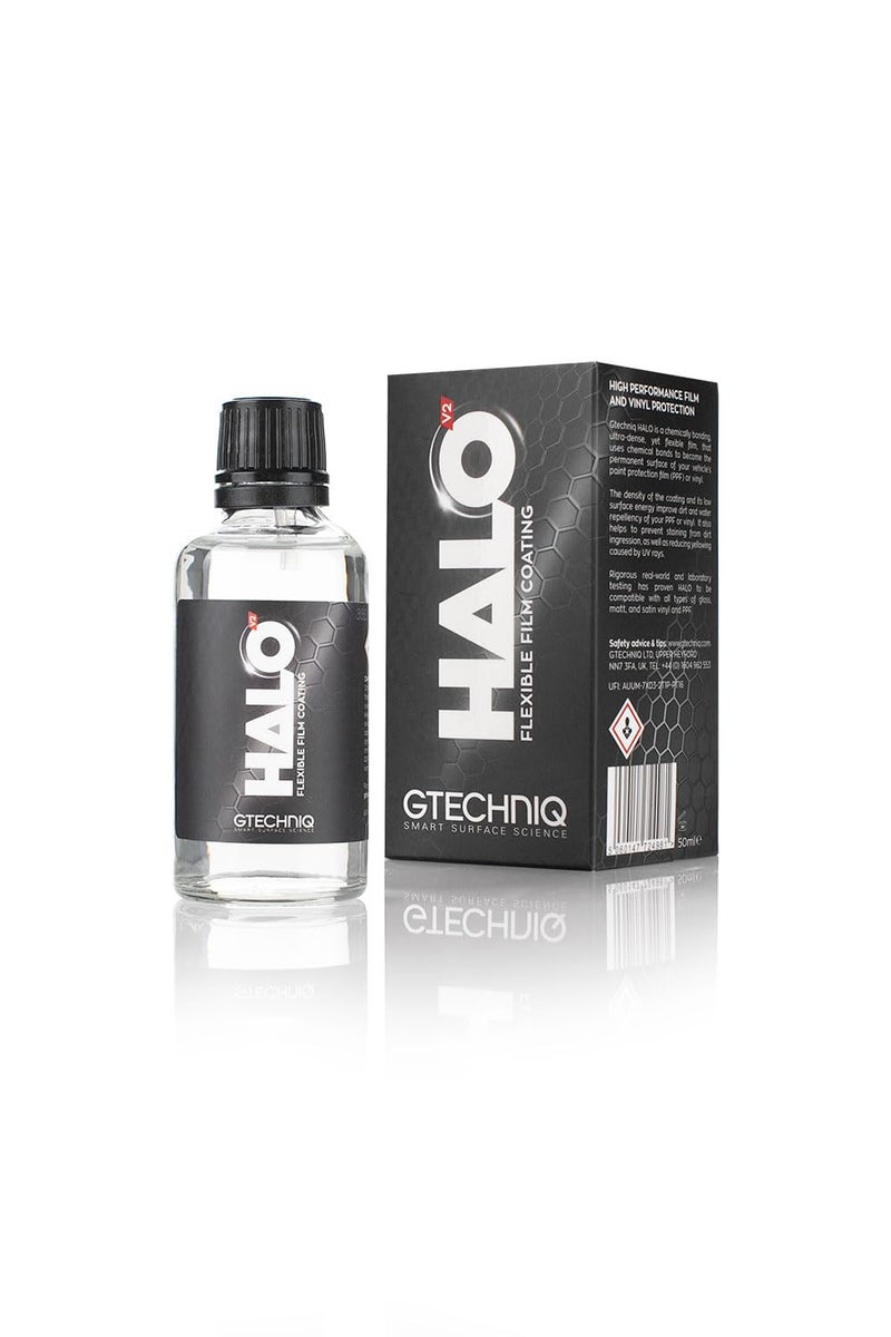 Gtechniq - Halo V2 - Flexible Paint, PPF, and Vinyl Protection; Safe for All Types of Wraps/PPF: Gloss, Satin, and Matte finishes, Plus self-Healing - 50ml - Image 4