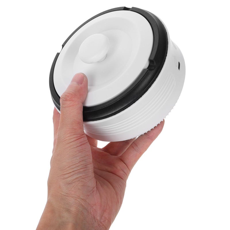 Rechargeable Electric Ashtray In Ivory White For Car Home Office And Outdoor Use - Image 4