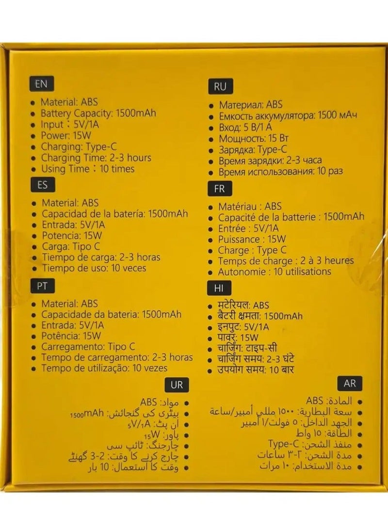 دينكس مبخرة بخور كهربائية حديثة قابلة للدوران - مبخرة منزلية أنيقة للعود والبخور والعلاج العطري - Image 5