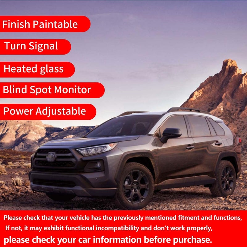 Marretoo Side Mirror Assembly for Toyota RAV4 (2019-2024) - Image 4