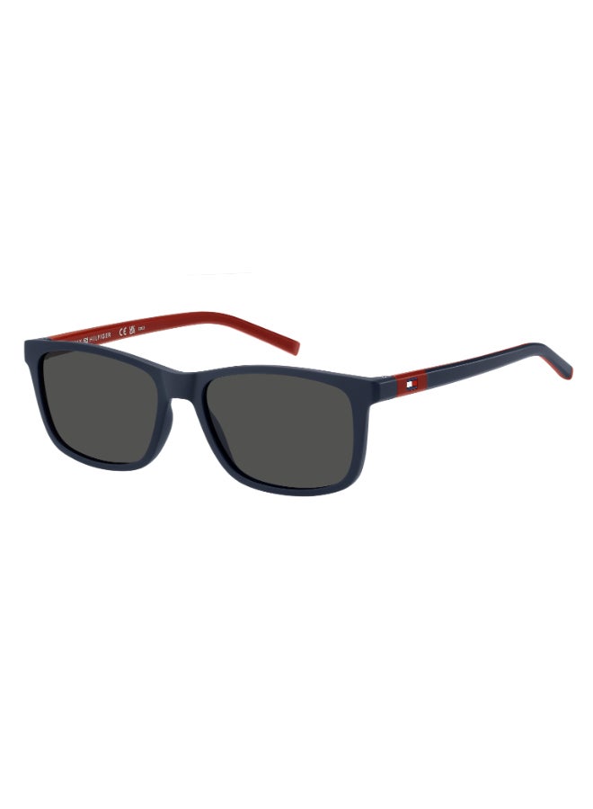 TOMMY HILFIGER TH 2244/S Sunglasses Blue Rectangular - Image 1